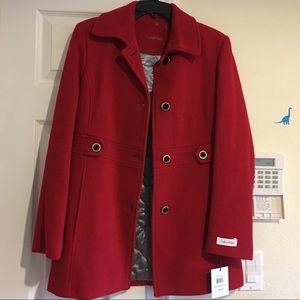 Calvin Klein wool pea coat